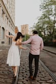 Like several other ladies, I used an "engagement photoshoot" as an excuse to buy this dress. But it's just casual enough to wear out to brunch, or a nice family gathering. Feeling overdressed? Stick your hands into the pockets and relax your posture. Classy + practical is appropriate for every occasion. - Lisa S.