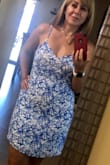 This dress fits perfect, very nice fabric. I received many compliments when I have used it. I love this dress!! - Mireya