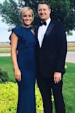 This dress was perfect for a Gala I attended. The material has just enough weight and stretch to fit like a glove but still provide coverage. It was comfortable and easy to move around in and I received the greatest compliments all evening! - Talan C.