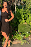 Best little black dress!! Fits like a glove. Can wear a strapless bra, ends right above my knee. Perfect for formal occasions! - Rebecca F.