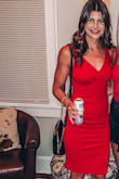 This dress is breathable it's not thick at all. I would recommend this dress to anybody that is going out and wants a comfortable dress you can move around in. - Gabi L.