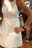 I bought this dress for an anniversary party after losing 50 pounds! It was a perfect fit, and everyone complimented me on how great it looked! Thank you! - Jeanne G.