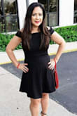 Love this dress, perfect little black dress. - Silvia G.