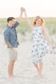 I LOVED this dress the second I got it. I knew I wanted something fun and floral to wear for my engagement photos and this dress was perfect! When I got my photos, I was so happy! - Nicole S.