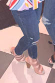 True to size, can be dressed up or casual with jeans. Comfortable enough. No blisters or anything. - Lina T.