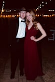 I wore this dress to my sorority formal and got so many compliments on it. The fit was perfect, and just to top it off, the back allowed me to tighten and loosen the front to my perfect fit. I had to wear six inch heels for the hem not to drag on the ground, however it can easily be hemmed. - Janine A.
