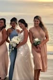My daughter decided to get married on the beach at our winter home in Florida... in 2 weeks!  The dress required no alterations, the color was beautiful and the style was perfect for the occasion.  Thank you Lulus! - Valerie W.