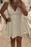 I love this dress. However the back can sometimes get annoying because you have to adjust it but other than that it's fits perfect and every nice dress! - Danielle B.