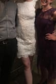 I slipped into this for our first dance and the rest of the reception. Super comfy. - Samantha W.