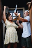 Wore for my engagement pics and loved it. Great quality dress and roomy! - Alicia N.