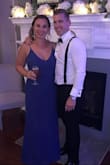 Was pleasantly surprised with the fit and material! Went to a Black-Tie Optional Wedding in August and dare I say I was best dressed! I did go up a size than normal, which allowed for it to be more 'flowy' rather than tight. - Julie V.
