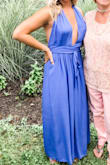 So comfortable, stays wrapped tight, so your chest isn't exposed. I received a lot of compliments! Love the color. - Jamie C.