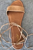 I purchased this shoe as the photos online appear to be more of a blush nude. When I saw them in real life I was disappointed to see they are a true brown nude which isn't the colour I needed at for an event I was buying them for.
The shoe fits well so I will use them for summer as it is easier than shipping them back. - Gemma L.