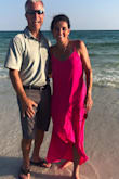 I love the look and color of this dress and although it was a little big on me (I had it altered) I think it is pretty true to size. It was a little thicker material than what I expected from the picture. I wore it for a wedding on the beach and received many compliments on it. I bought it in 2 colors and would definitely buy it again and buy from Lulus again! - Louisa D.