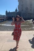 This dress is perfect for the summer! Light fabric, flowy, beautiful color. I'm short so it's a little longer on me but it doesn't look like a maxi dress on me. Wore it recently on a trip to Portugal and it was so comfortable. I want this in other colors! - Emily D.