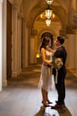 This is a beautiful dress that you can get married in! I wanted something simple, easy and just easy to pack in a carry on bag. I also want to be able to wear it with a leather jacket or a denim jacket on a daily basis. I tried on many dresses before my wedding and this checked all my boxes! - Poppy Z.