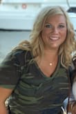 I love the camo color. It's perfect classic camouflage. The size is perfect - little over sized but not sloppy and super cute. I would recommend sizing down for a more fitted look. - Bailey B.