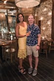 I really love this dress and the yellow is so vibrant but not too bright. I wore it without a bra and you could never tell because of the fabric. It's form fitting in all the right spots and fit like a glove. - Melissa T.