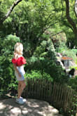 This is super cute! The back pockets are a little high up (not perfectly centered on my butt) but that doesn't bother me. I have a bigger bottom but smaller waist so I tend to go M, which ended up being a perfect fit. - Megan D.
