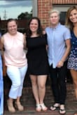 This dress is a great little black dress. You can dress it up or down. It's a tad bit on the shorter side on me but it didn't bother me at all!! Love it! - Errica P.