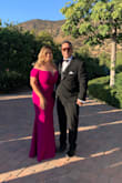 I wore this beautiful dress to a black tie event and got so many compliments. The color was vibrant and it fit like a glove. I absolutely loved it. - Sandra E.
