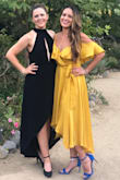 So I wore this dress to a wedding at it was so gorgeous. The fit was comfortable and I could move and dance. HOWEVER, the snap at the top of the dress to keep it closed isn't very strong. This snap had a nasty tendency to fail right as the shoulder strap slipped off of my shoulders. Long story short, my friends saw my boobs multiple times, haha. So if you buy this dress, be sure to wear it with a safety pin! - Tiana H.
