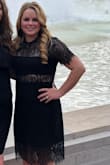 Wore this dress twice this summer, once in Vegas for a girls night out and next to a wedding. My social media exploded with compliments. :) - Gina S.