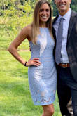 The fit was great. Lightweight fabric that is perfect for summer. Received many compliments. I would definitely recommend this dress to a friend. - Madeline W.