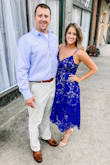 I ordered this dress to wear to a more formal wedding. It fit just as expected, the length was great, the color really pops, and I got a ton of compliments! The adjustable straps are a great feature, and the material is high quality. Overall a great dress! - Alicia H.