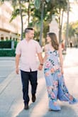 Wore this as my second outfit for my engagement photos and could not be more pleased with the choice! The colors are gorgeous and the wrap style made it so comfortable. It's a little long for me, Lulus maxis usually are, but I didn't get it hemmed since I thought it gave it an extra flowy/romantic feel. - Jennifer B.