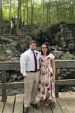 It's a very pretty dress. It was just the right length for my height, but with flat sandals I had to pick up the back. The top is very large and I had to sew it. Even then, it was very busty. - Josh F.