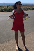 It's a cute little red dress, comfortable, versatile and you can use during the day or on a date night. Got many compliments! - Natania R.