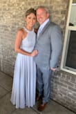 Overall dress fit perfect just a little too long but was able to get it altered in time for my daughters wedding. Received so many compliments and I'm very happy with this purchase. - Kathy M.