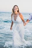 I bought this dress for my engagement session. It fit perfectly and was very comfortable. Highly recommend. - Tiana W.