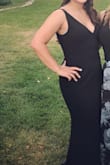I love this dress! I wore it to a formal wedding this past July and received many compliments. It was way too long (to be expected) but I had it altered to shorten the length and brought in under the arms to tighten around the bust. It was a steal for the price and a dress I'll keep for a long time for other events. I would definitely recommend!! - Emily M.