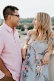 This was one of the dresses I wore for my engagement session. It was beautiful and breathable. Would recommend. - Mary C.