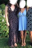 Great length for a tall girl. The deep v was flattering without being too revealing. Also loved the flutter sleeve on the shoulder's I have big shoulders but it was very flattering! - Madeleine K.