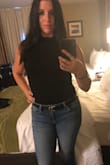 Very soft and fitted. I wore it tucked into my jeans and had a lot of compliments. Very flattering and the belt is Lulus too! Can wear along or under a jacket/sweater. Wore this outfit to see a band. I'm usually very picky with tops because I have an athletic body and this top showed off my shoulders! - Debbie M.