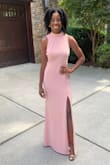 Got quite a few compliments while wearing this dress to a black tie wedding. The piece speaks for itself. It's such a pretty color and made out of great material! - Brianna G.