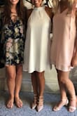 Wore this for my rehearsal dinner and wore it again after my wedding. I was perfect to slip on during a summer wedding :) - Carrie T.