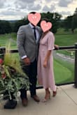 I bought this dress for a wedding as a backup because I was unsure of my first choice but I ended up loving this one so much more ! The material is so soft and it's a bit thicker which is nice. It was super comfortable to wear all night and I got a lot of compliments on it. - Jennifer S.