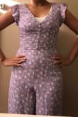This jumpsuit is gorgeous is a pretty nice outfit for summer a really good quality - Mariuxi S.