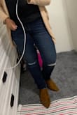 really loving this boots they are so confortable and soft. I ordered a 6 and it fits perfectly. True to size. - Estefania E.