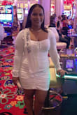 Wore this dress to my jack and Jill party and I loved it, I felt so sexy! Sleeves run a bit larger than the dress so I got a medium and it worked out better than the large. - Anellys H.