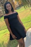 It fit perfectly. It was comfortable and I didn't need to make any alterations or get a different size! I looked great for Homecoming. - Migon F.