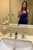 I have 1 red in size S, 1 blue in size XS, 1 white in size S. I'll order another red in size XS since the chest area of size S is very loose on me, I had to do alteration. A lot of people said I look fit & cute in this dress style. - Annie D.