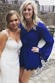 I have a very hard time finding rompers that fit me as I have a very long torso, but this romper fit perfectly! I wore this to a wedding and received SO many compliments! I will be wearing this many more times if I ever get it back from my friends. :) - Maggie T.