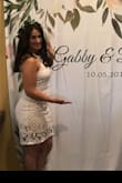 I purchased this dress for my soon to be daughter in law's Bridal Shower.  She looked absolutely stunning! - Darlene H.