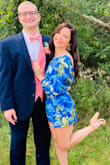 I bought this dress for a wedding and I loved it! I received a lot of compliments and was asked where I bought it. The only issue I noticed was that when I would bend or stretch it would be tight and constricting. Runs a little short so be prepared for that. I am shorter and I thought I wouldn't have an issue with having to check cheek situation but it was close sometimes. I don't regret this purchase one bit though! Highly recommend! - Amanda W.
