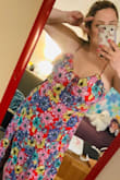 Excellent quality, fits true to size with no issues - a little long for me but can't wait to wear it with heels! - Abbey R.
